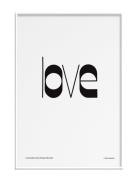 Love Home Decoration Posters & Frames Posters Black & White Multi/patt...