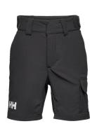 Jr Hh Qd Cargo Shorts Sport Shorts Sport Shorts Black Helly Hansen