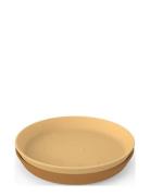 Kiddish Plate 2-Pack Elphee Mustard Home Meal Time Plates & Bowls Plat...