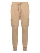 30/1 Double Knt Cvc-Cgo Bottoms Trousers Cargo Pants Beige Polo Ralph ...