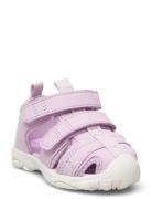 Sandal Velcro Infant Sport Summer Shoes Sandals Purple Hummel