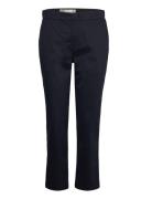 Annaleeiw Nolona Pants Bottoms Trousers Chinos Navy InWear