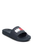 Tommy Jeans Flag Pool Slide Shoes Summer Shoes Sandals Pool Sliders Na...