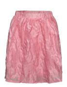 Sgjoanna Flower Skirt Dresses & Skirts Skirts Midi Skirts Pink Soft Ga...