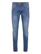 Superflex Tapered Fit Jeans Bottoms Jeans Tapered Blue Lindbergh