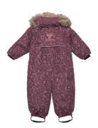 Hmlmoon Tex Snowsuit Sport Coveralls Snow-ski Coveralls & Sets Purple ...