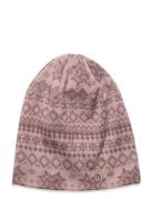 Vilma Beanie Sport Headwear Beanies Pink Kari Traa