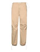 Parachute Trousers Bottoms Trousers Joggers Beige Mango