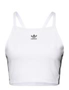 3 S Crop Top Sport Crop Tops Sleeveless Crop Tops White Adidas Origina...