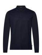 P-Pleins 80 Tops Polos Long-sleeved Navy BOSS