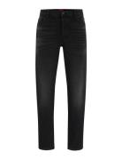 Hugo 634 Bottoms Jeans Tapered Black HUGO