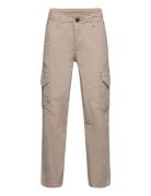 Kobmaxwell Straight Cargo Pant Pnt Bottoms Beige Kids Only