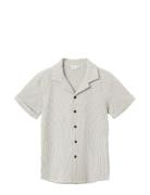 Nkmfedenis Ss Shirt Tops Shirts Short-sleeved Shirts Grey Name It