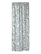 Unikko Curtain 135X250 Cm Home Textiles Curtains Long Curtains Grey Ma...