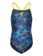 G Daly Swimsuit Light Drop Back Sport Swimsuits Blue Arena