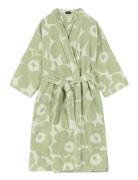 Unikko Bath Robe Home Textiles Bathroom Textiles Robes Green Marimekko...