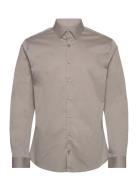 Filbrodie Designers Shirts Business Beige Tiger Of Sweden