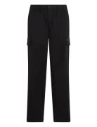 Regular Straight Cargo Bottoms Trousers Cargo Pants Black Calvin Klein...