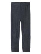 Nmmwang Wool Needle Longjohn Solid Noos Bottoms Leggings Navy Name It