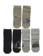 Sock 3 P Sb Vehicles Antislip Sokker Strømper Multi/patterned Lindex