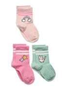 Sock 3 P Sg Kawaii Sokker Strømper Multi/patterned Lindex