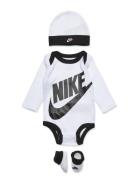 Nike Futura Bodysuit Box Set Langærmet Body White Nike