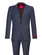 Arti/Hesten232X Designers Blazers Single Breasted Blazers Blue HUGO