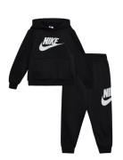 F8-Fleece Pant Set Sport Tracksuits Black Nike