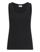 Fqhi-Top Tops T-shirts & Tops Sleeveless Black FREE/QUENT