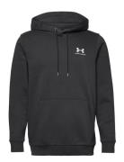 Ua Icon Fleece Hoodie Tops Sweatshirts & Hoodies Hoodies Black Under A...