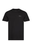 B.intl Small Logo Tee Designers T-Kortærmet Skjorte Black Barbour