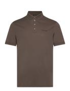 Polo Shirt Tops Polos Short-sleeved Brown Armani Exchange