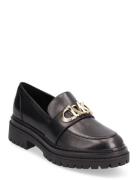 Parker Lug Loafer Loafers Flade Sko Black Michael Kors