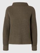 Slfselma Ls Knit Pullover Tops Knitwear Jumpers Brown Selected Femme