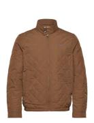 Quilted Windcheater Tynd Jakke Brown GANT