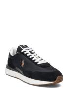 Train 89 Suede-Paneled Sneaker Low-top Sneakers Black Polo Ralph Laure...