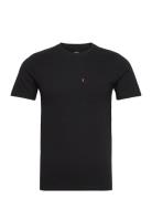 Ss Classic Pocket Tee Mineral Tops T-Kortærmet Skjorte Black LEVI´S Me...