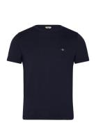 Archive Shield T-Shirt Tops T-Kortærmet Skjorte Navy GANT