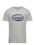 Jcoray Color Tee Ss Crew Neck Fst Jnr Tops T-Kortærmet Skjorte Grey Ja...