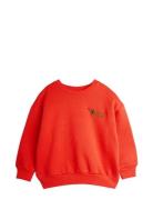 Dog Emb Sweatshirt Tops Sweatshirts & Hoodies Sweatshirts Red Mini Rod...