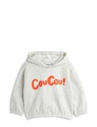 Coucou Sp Hoodie Tops Sweatshirts & Hoodies Hoodies Grey Mini Rodini