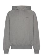 Callan Hoodie Tops Sweatshirts & Hoodies Hoodies Grey J. Lindeberg