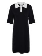 Yasmille Ss Knit Dress Dresses Knitted Dresses Black YAS