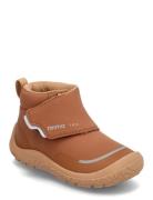 Reimatec Barefoot Shoes,Hyppii High-top Sneakers Brown Reima