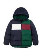 Colorblock Ripstop Padded Jacket Outerwear Jackets & Coats Winter Jack...