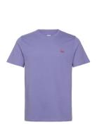 Ss Original Hm Tee Bleached De Tops T-Kortærmet Skjorte Purple LEVI´S ...