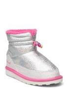 Ankle Boots Vinterstøvler Pull On Silver Billieblush