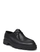 Minnesota Low - Black Crazy Horse Loafers Flade Sko Black Garment Proj...