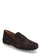 U Kosmopolis + Grip Loafers Flade Sko Brown GEOX