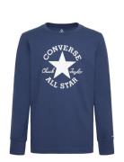 Converse Essentials Long Sleeve Tee Tops T-shirts Long-sleeved T-Skjor...